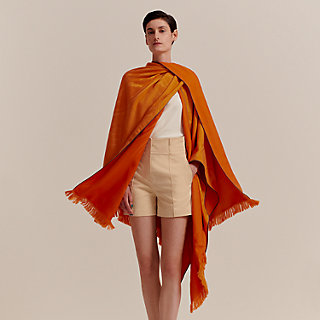 New Libris reversible poncho | Hermès USA